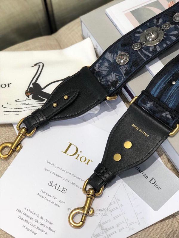 Dior肩帶 迪奧百搭款肩帶 19SS萬花筒復古肩帶  Dyd1058